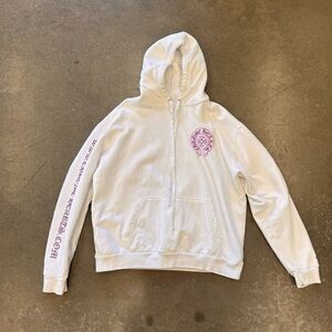 Chrome Hearts Purple Glitter Hoodie